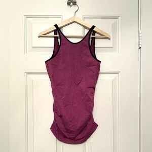 Lululemon Ruched High Neck Tank